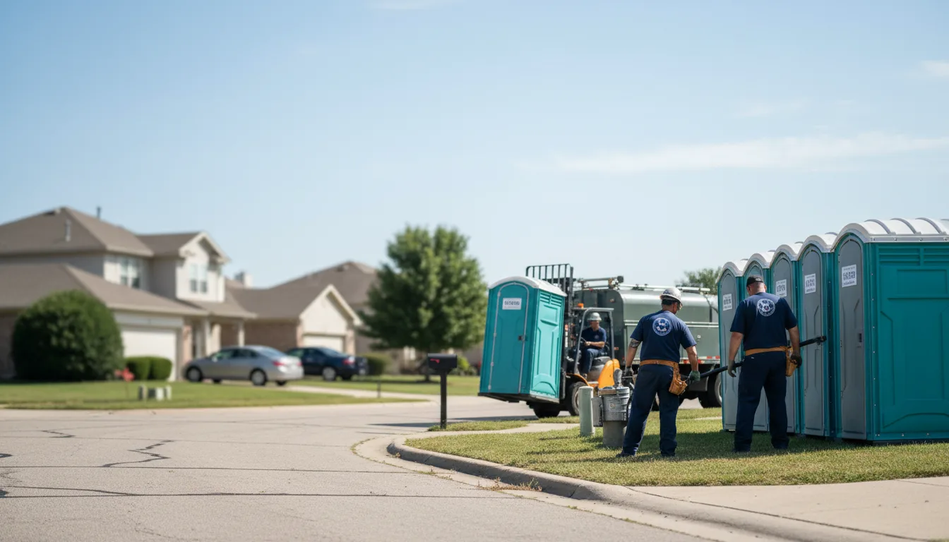 Porta Potty Rental in Nilwood, IL near me